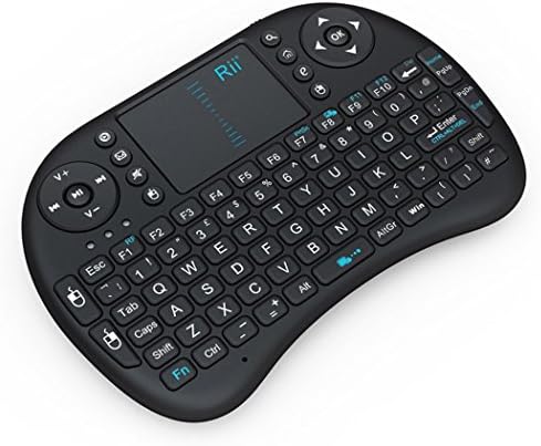 RII 10038-ZNP I8 Mini 2.4GHz bežična tastatura dodirne tastature za PC / Pad / Xbox 360 / PS3 / Google