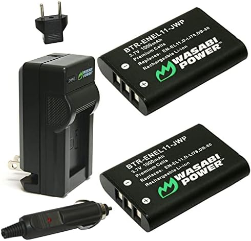 Baterija i punjač za Wasabi za Olympus LI-60B i Olympus FE-370