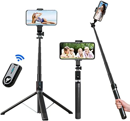 68 Bluetooth selfie stativ, sve-u-1 proširivi stalak za stativ za telefon od aluminijumske legure