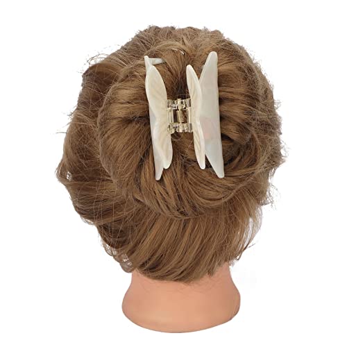 Kašika za kosu, leptir oblika nonsip kandlip kopče za tanku kosu ili gustu kosu, elegantne modne kopče za kosu 90-ih vintage vilice za čeljusti za žene djevojke