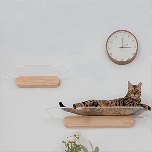 Slatiom akrilne mačke skače na zidnim mačkama penjanje okvira mačke platforme KUĆA DIY mačke drvene