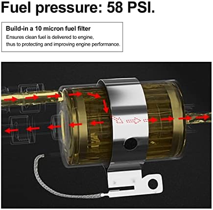 Zli regulator filtra za gorivo za gorivo 58 PSI komplet za pretvorbu ls swap EFI