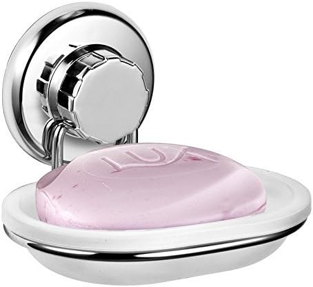 Vakum usisna čaša držač posude za sapun od Hasko Accessories – jak držač sunđera od nerđajućeg čelika za kupatilo