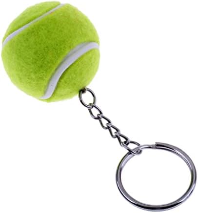 Yotijar mini tenis kuglični privjesak za privjesak za teniske sportove poklon, 3 komada