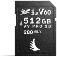 Angelbird AV PRO SD kartica MK2-V60 - 512 GB - SDXC UHS-II - SD kartica - za 4K - fotografija i Video