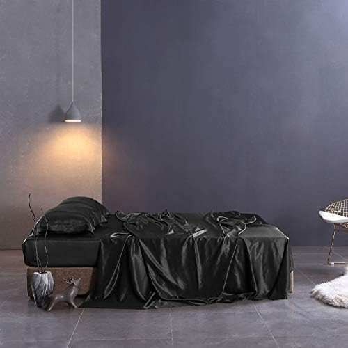 THXSILK SILK set 4 kom, 7a + svileni posteljini, luksuzni posteljini setovi -Ultra mekani, izdržljivi-