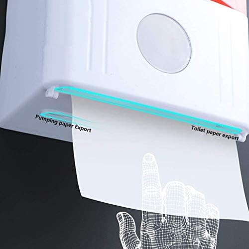 Jydqm kupaonica vodootporna tkiva kutija od plastičnog tuša držač za salvete Zidni nosač toliet