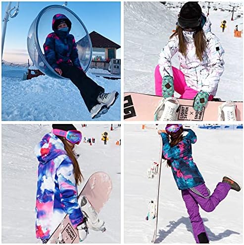 GSOU SNOW ženske skijaške jakne i pantalone Set Snowboarding Snowsuit vodootporan na vjetar