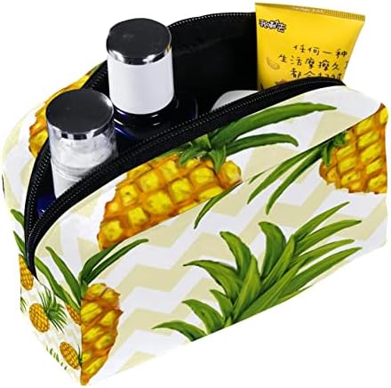Tbouobt pokloni za muškarce Žene šminke torbe toaletne torbice Male kozmetičke torbe, tropski voćni
