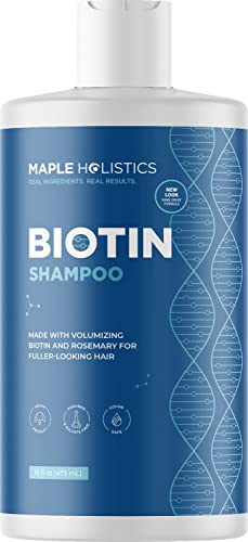 Volumizing Biotin šampon za stanjivanje kose-Šampon za tanku kosu sa keratinom ruzmarina i eteričnim