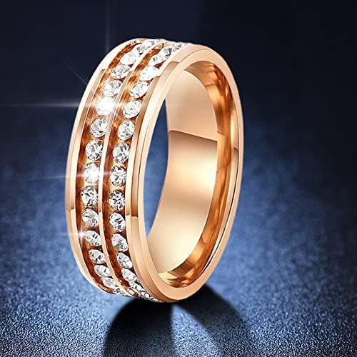 2023 Novo prstenova univerzalni puni redovi Muški i dijamantni prstenovi dva ženska prstenova ljubav