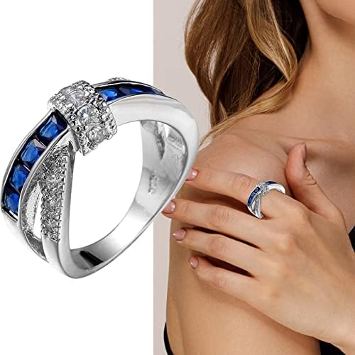 2023 NOVI MULTICOLOR ZIRCON ornament prsten za vjenčanje ženske ornament ručno ornament zabava Prsten