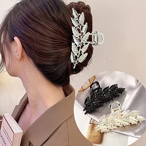 Rhinestone pšenična kosa Clap Crni zlatni Ponytailtail za kose za kosu za kosu za djevojčice Ženska alati