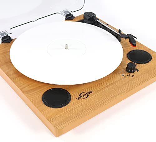 RAIIYA akrilni gramofon bijeli Slipmat-za 12 LP plejer, antistatičan, poboljšan zvuk, manje vibracije