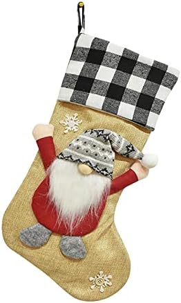 XiOS 2022 Slatki pokloni Čarape Personalizirani kamin Čarapa 3D Plišani božićni ukrasi i zabavni