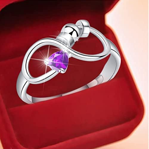 Prstenovi oblikovanih prstenova za žene za angažovanje prstenova godišnjica vjenčanja Obećavajuće prstenove