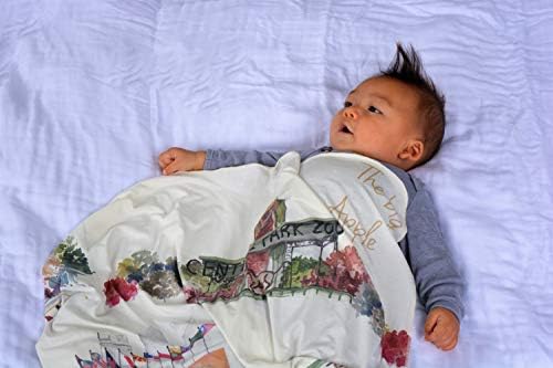 Velika beba swaddle pokrivač New York ultra mekaste rastezljive za swaddling dečko devojka novorođenče