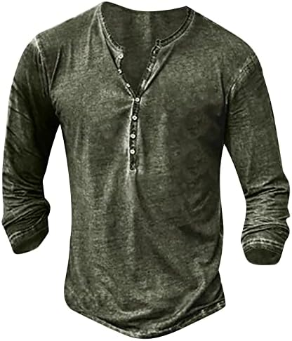 Muška grafika s dugim rukavima iz vezena majica mišića veliki i visoki vrhovi modna ležerna ljetna ispisana