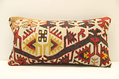 Chritmas pokloni mini kili jastuk 8x16 inča Moderni šareni nautica jastuk pruga boho dizajn turski stolica