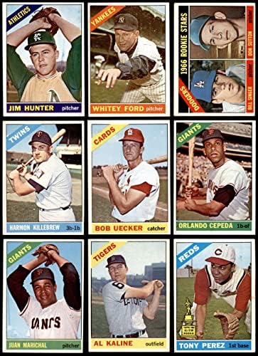 1966. bejzbol bejzbol u blizini kompletnog set ex