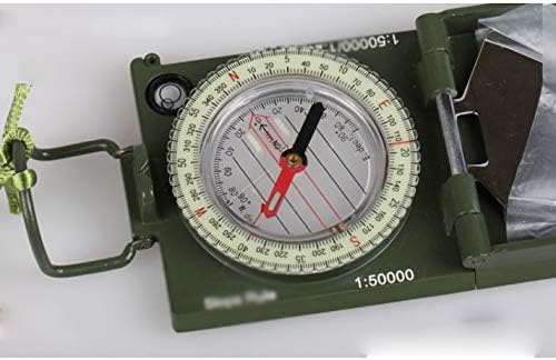 BHVXW Prijenosni kompas, vanjski navigacijski alati za punjenje sa kutijom za odlaganje, za planinarenje