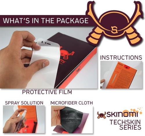 Skinomi zaštitnik ekrana kompatibilan sa ZTE Source Clear TechSkin TPU HD filmom protiv mjehurića