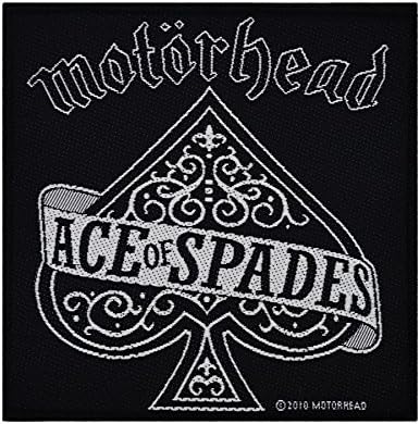 Motorhead Ace of Spade Patch Single Logo Heavy Metal Band Woven Woven na Applique