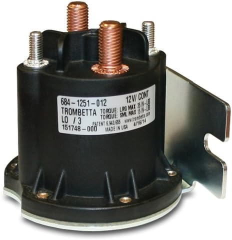 Trombetta 684-1251-012 12V zaptivač energije DC kontaktor, 1 paket
