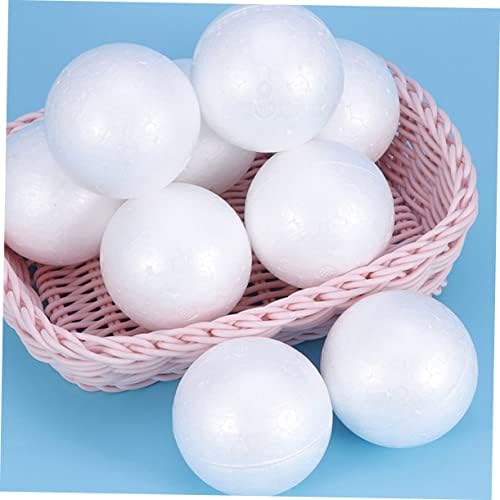 Yardwe 500pcs Fun Ball Adorcos Blancos para de kound pjene za zanat 0,71 inčni oblici zanata