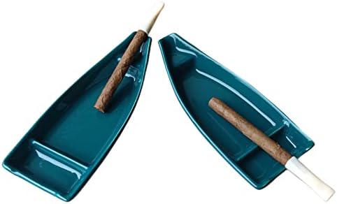 Pepeone u obliku brodova za cigarete na otvorenom pepeljara za korovske set za pepeo za cigare