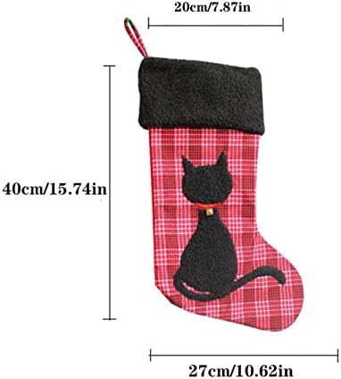 Pokloni slatkiša Personalizirani kamin Čarapa Božić ukrasi za kućne i zabavne opreme za djecu Obiteljski