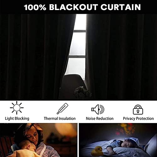 Sttye Blackout zavjese za spavaće sobe Gamepad Video igre Kontroler Energetski efikasan toplotni