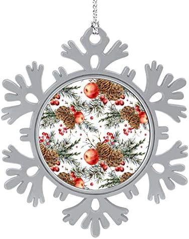 Metalni ukras Modern Božićni odmor Božić 2020 Kuća za Xmas Tree Dekoracije za božićno drvo
