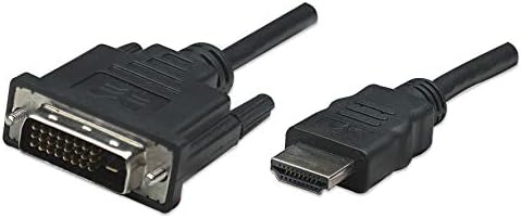 Manhattan DVI u HDMI kabl - 3FT - HDMI muški do DVI-D muški 24 + 1 brzi dvosmjerni kabel adaptera, podrška 1080p