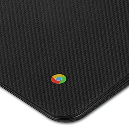Skinomi crni karbonski vlakni Kompatibilan je s Asus Chromebook 13,3 C300 Technin sa zaštitnim ekranskom