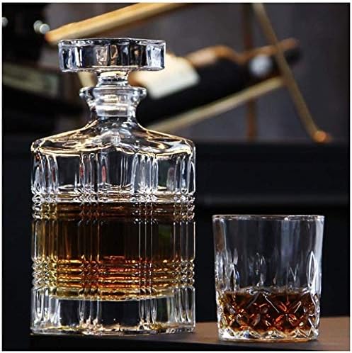 Kompleti dekantera za viski za muškarce sa ugraviranim Dekanterima za viski od 7 komada kristalno staklo