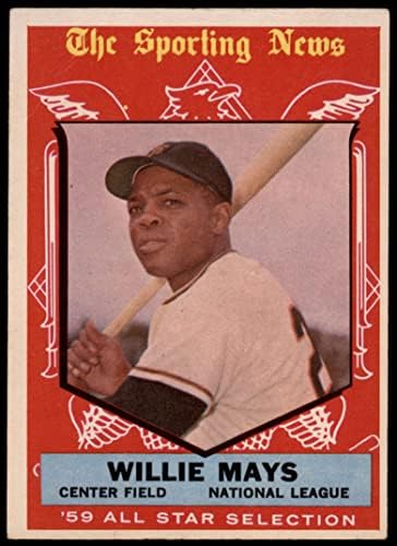 1959 FAPPS 563 All-Star Willie Mays San Francisco Giants VG Giants