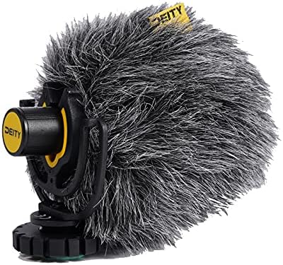 Dyity V-MIC D4 Mini video mikrofon 20mph ocjena vjetra, trči od 1-5V od kamera, telefona i audio snimača