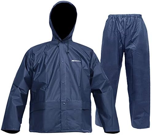 Quanyong muške rain odijelo vodootporno radno vrijeme radne snage ultra-lite kišne jakne i hlače