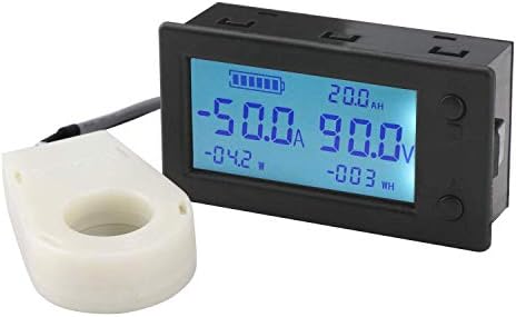 DROK DC akumulatorski monitor 0-300V 200A sa slavim žicama od 0,5 m ili 2,5m