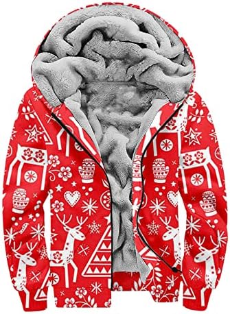 ADSSDQ Zimski kaputi za muškarce, prevelizirani pulover Novost muškarci izlaze na pad dugih rukava
