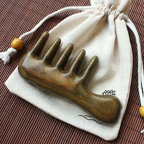 Doitool SVALP Massager Alati za oblikovanje kose širok zub Drvena češljana masažna češaljska glava Masažer
