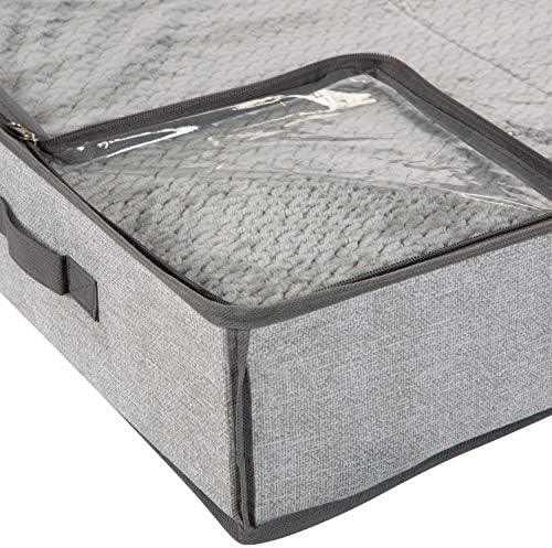 Pojednostavite Krevet Torba Za Odjeću Velikog Kapaciteta Heather Siva Meka Kolekcija