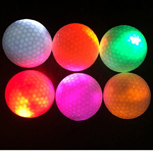 EliteShine Osvijetlite LED trepereće noćne vježbe trening turnirski raspon loptica za Golf