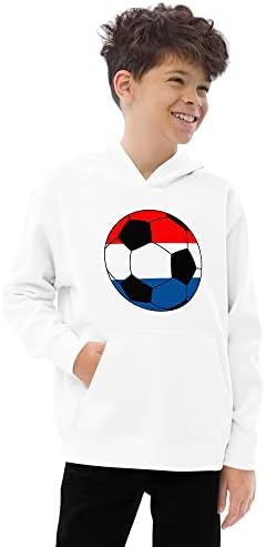 Soccer Team Holandija Dječja Fleece Hoodie Svjetski kup