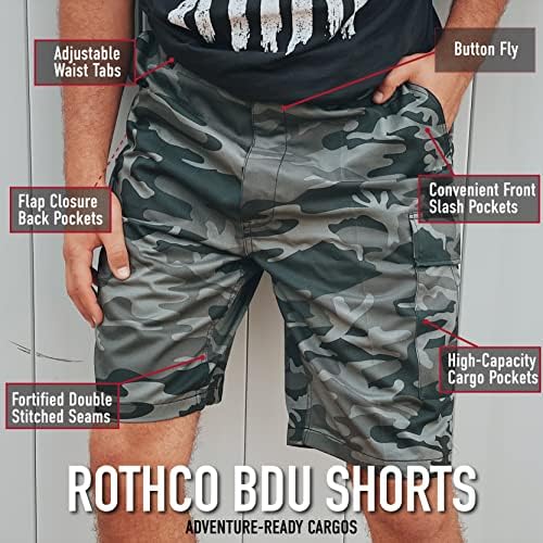Rothco BDU Cargo kratke hlače Muške hlače za planinarenje na otvorenom