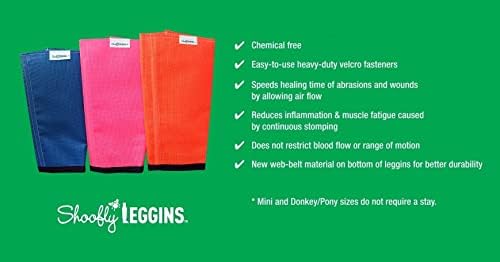 Shoofly Horse Leggins, patentirane labave čizme, prozračna plastična mreža