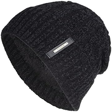 Zimske kape za žene Modni 2022 Comfy Fleece obložen Beane Hats Winter Knit Chunky Beanies Ženska snijega