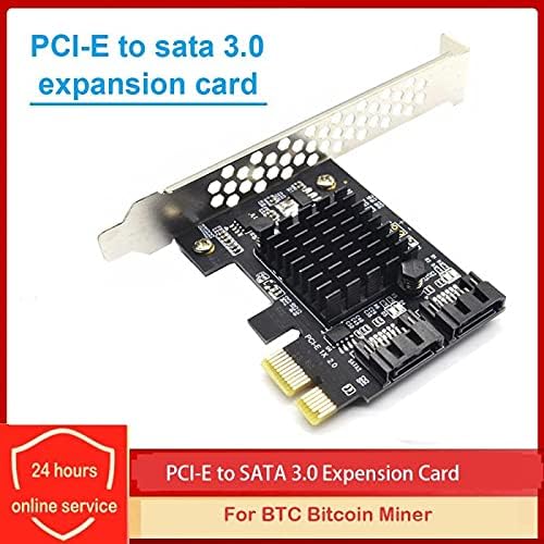 Konektori PCIE SATA 3 kartica za proširenje dodajte na kontroler kartice Dual SATA Port PCI Express
