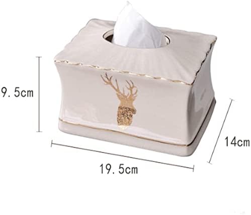 OriginalClub kutija za tkivo elegantna zlatna rogova kutija za tkivo Chic Chic Sapkin Holder Hotel